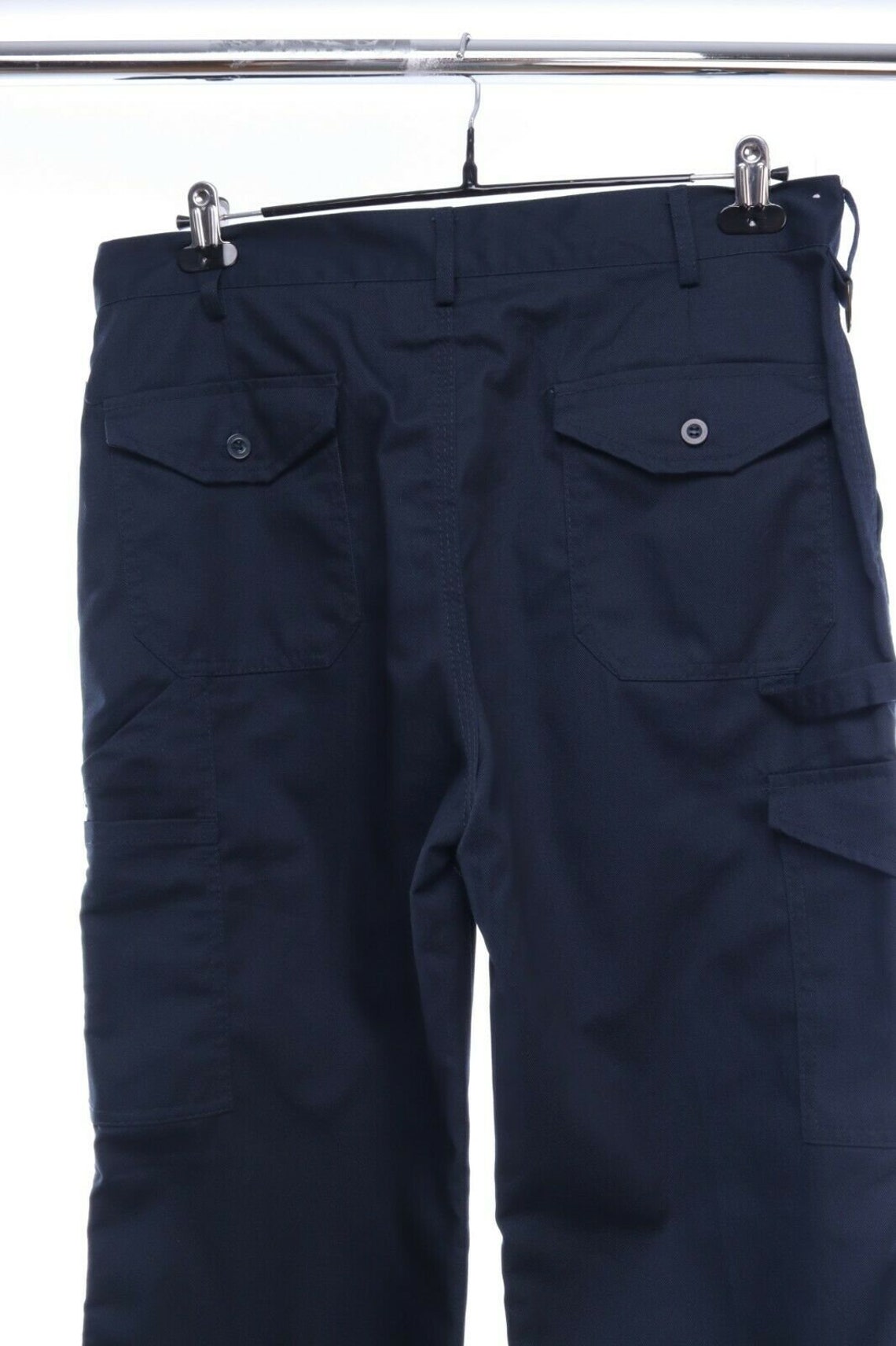 DICKIES Navy Cargo Work Pants Size 50 Etsy