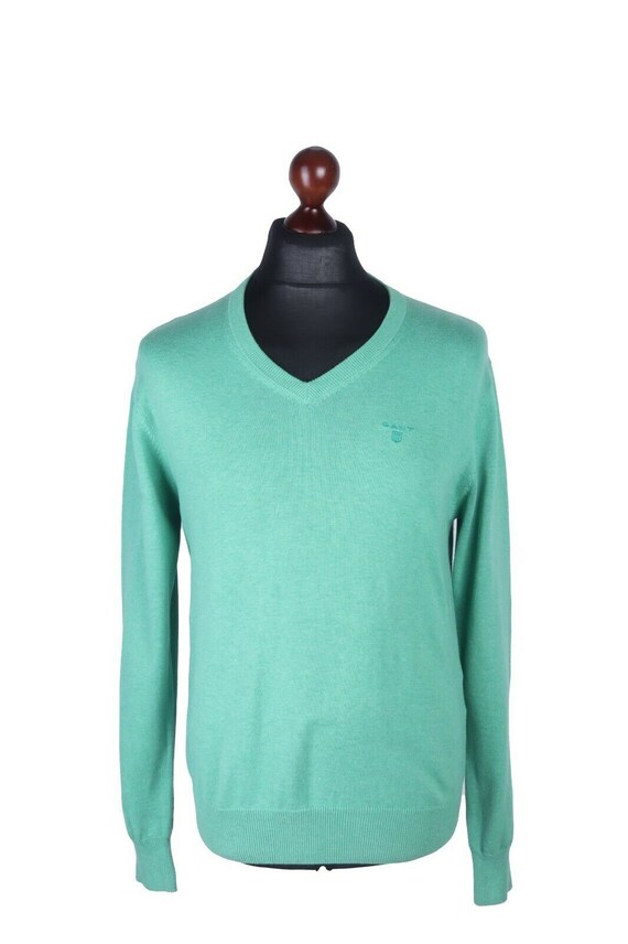 gant v neck jumper mens