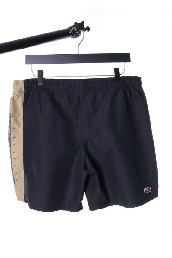 Men's NAPAPIJRI Nylon Ripstop Elastic Waist Black