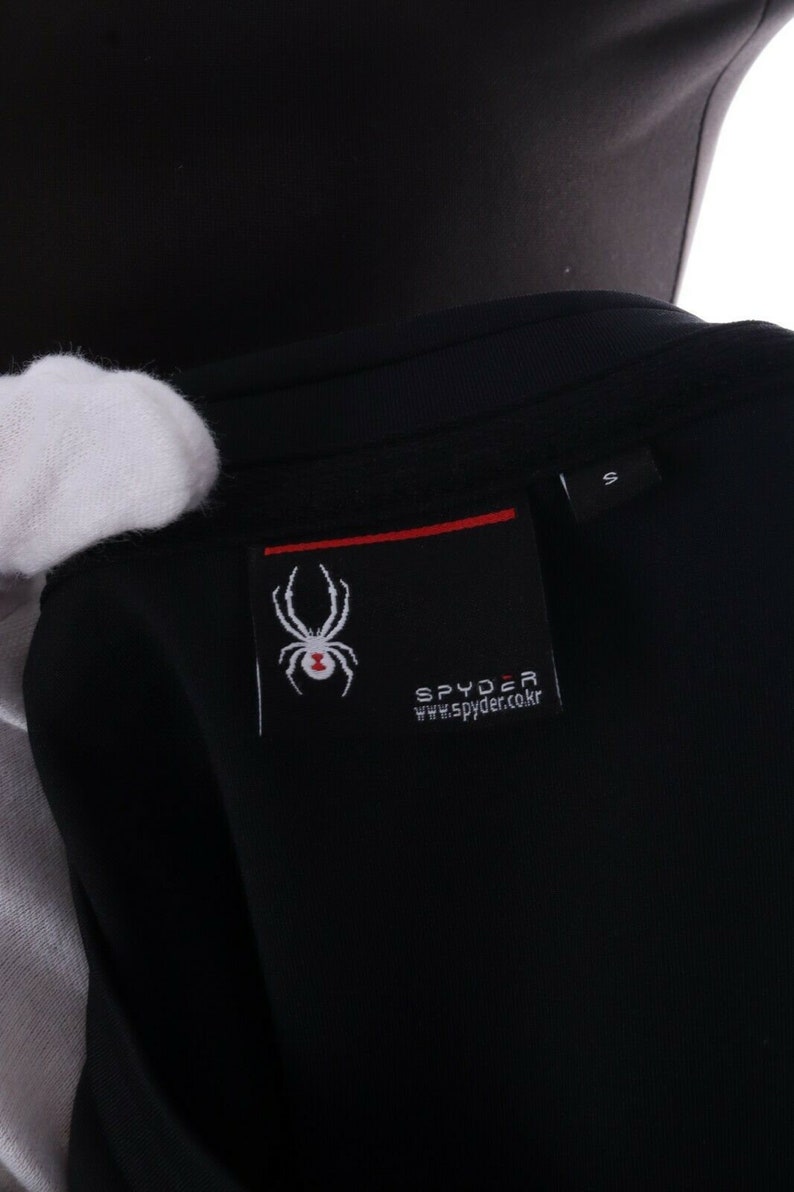 Women/'s SPYDER Black Short Sleeve T-Shirt Size S
