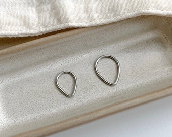 Piercing anneau goutte 8mm 10mm