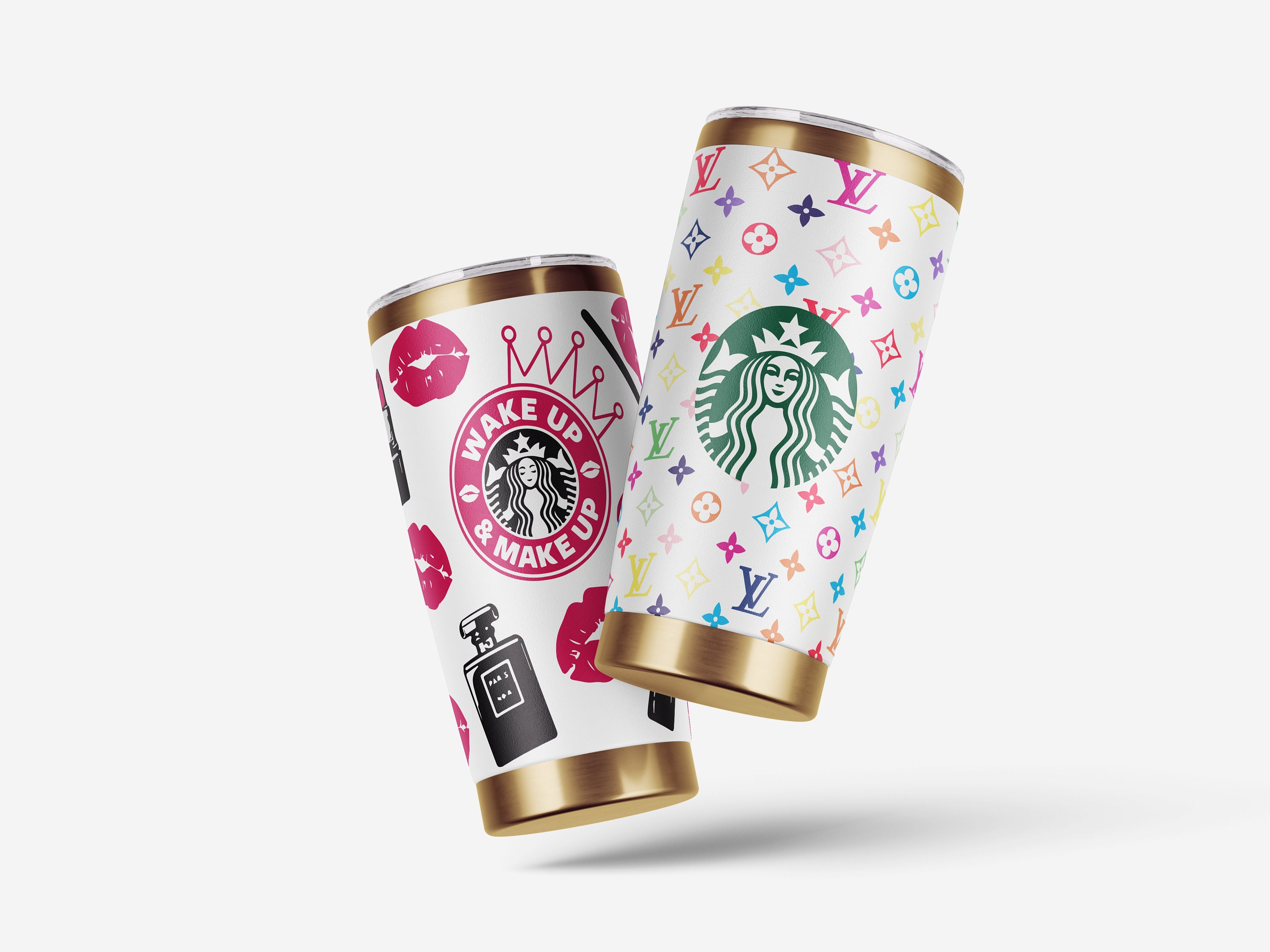 90 Designs 24oz Cup Starbucks Wraps SVG Bundle Starbucks Etsy UK