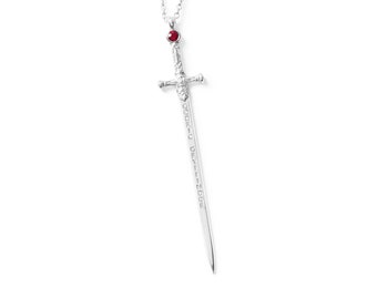 Oficjalnie licencjonowany naszyjnik Harry Potter™ z 14-karatowego żółtego złota Miecz Gryffindora firmy Freeman Jewelry