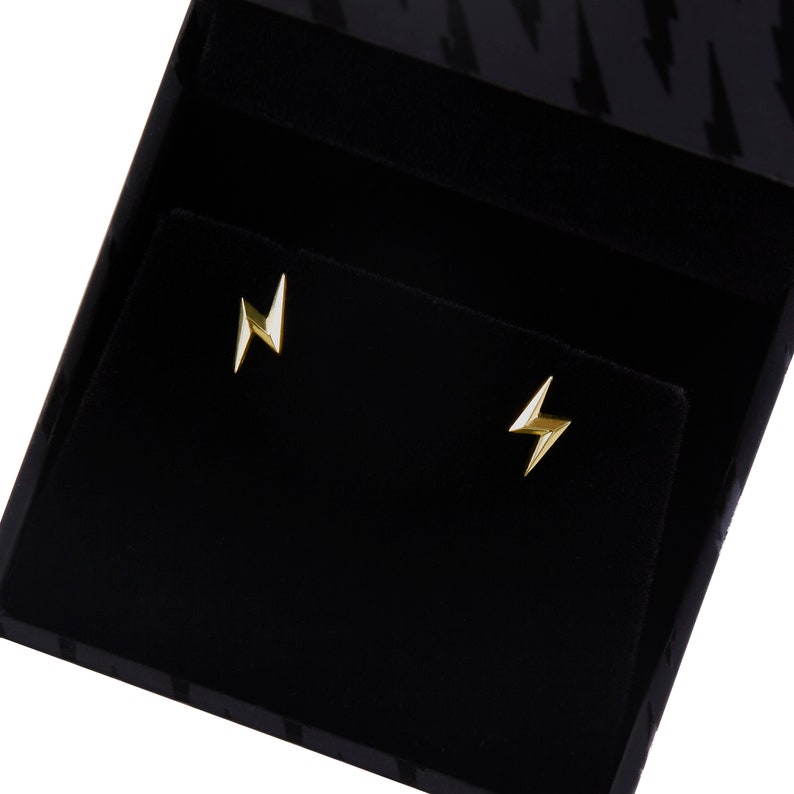 Officially Licensed Harry Potter™ 14k Yellow Gold Lightning Bolt