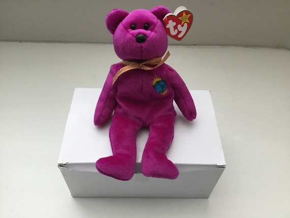 misspelled millennium beanie baby