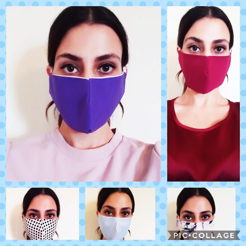 CDC Recommended Face Mask Double layered mask for adults ...