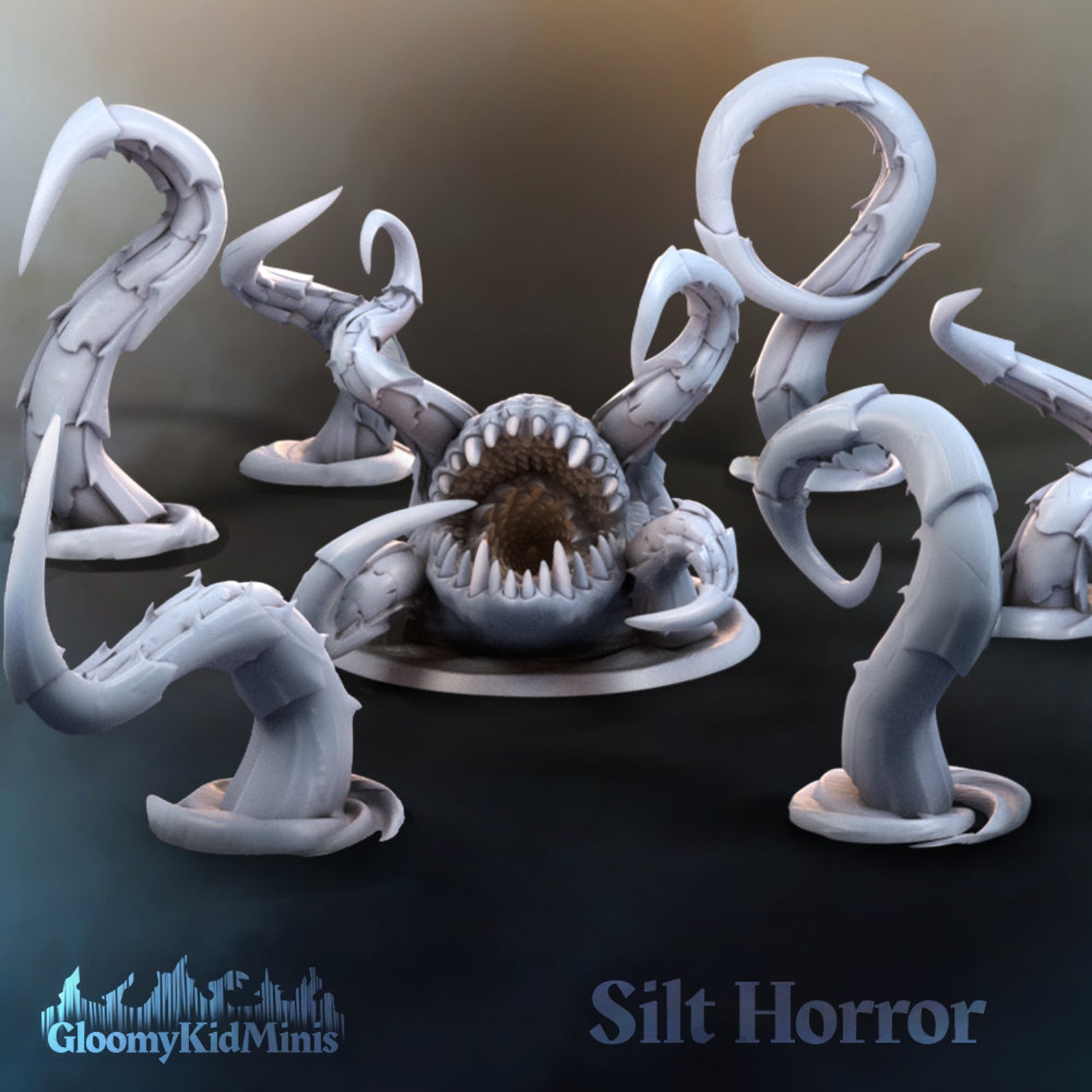 Silt Horror Monster Gloomy Kid Minis Dark Sun Dnd RPG Role - Etsy