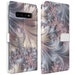 Rose gold wallet Samsung S9 Plus case cell S21 Ultra Note 10 magnetic phone case Flip S10 5G Galaxy case folio S20 case fractal trippy 20 9 