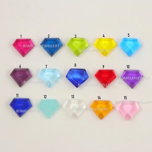 Mix Gemstone Approx. 13X11 mm Tablet Cut Flat Bottom 1 Pair Of Mix Quartz Gemstone Kite Shape High Polished Gemstone Handmade Jewelry For