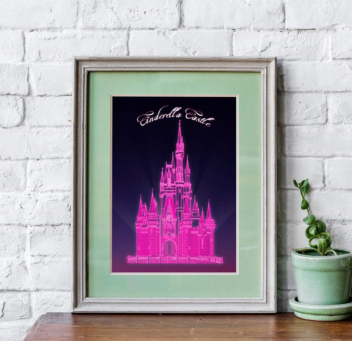 Cinderella Castle Print Disney Castle Print Disney Castle - Etsy