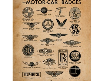 Classic Car Wall Art - Etsy