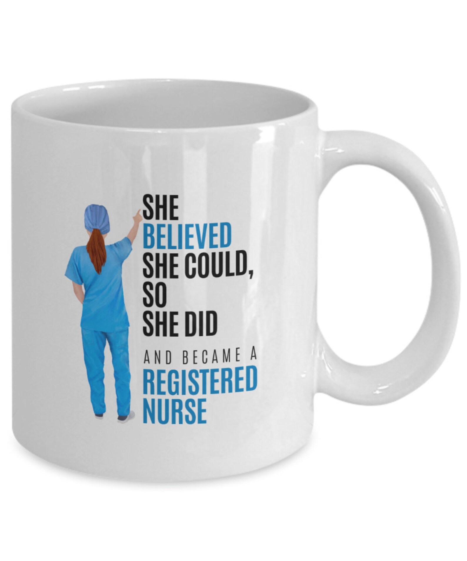 Registered Nurse Mug Nurse Coffee Mug RN Mug Nursing Mug Etsy