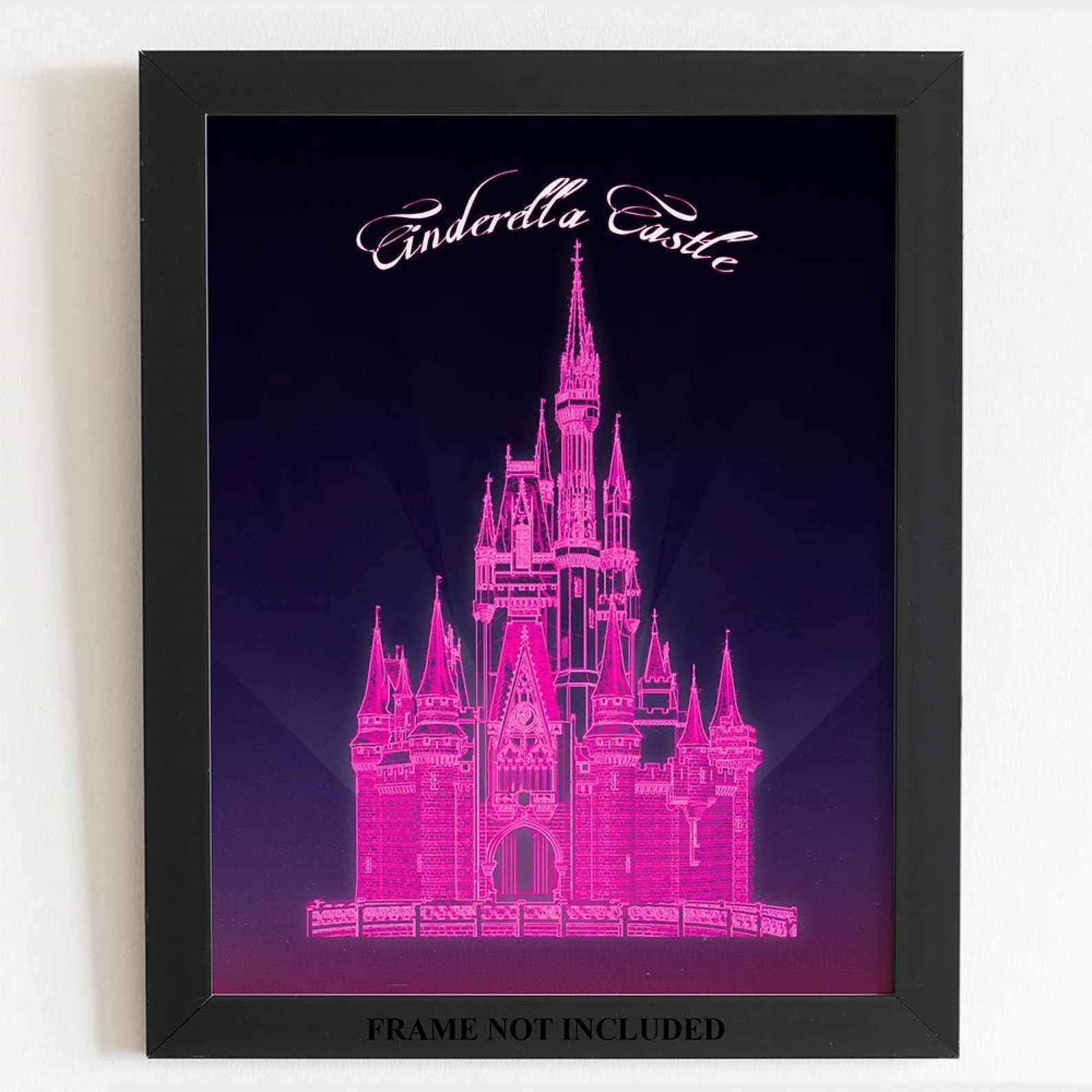 Cinderella Castle Print Disney Castle Print Disney Castle - Etsy