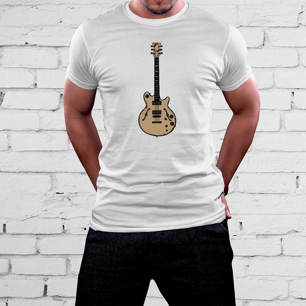 Guitar Tshirt Telecaster Shirt Fender Telecaster Gibson | Etsy
