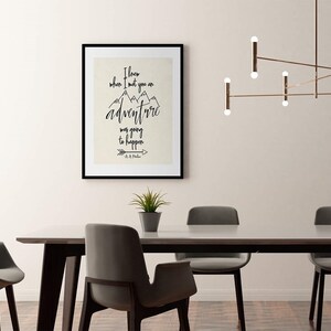 AA Milne Quote Pooh Quote Sign AA Milne Poster Milne Poster Milne Art ...