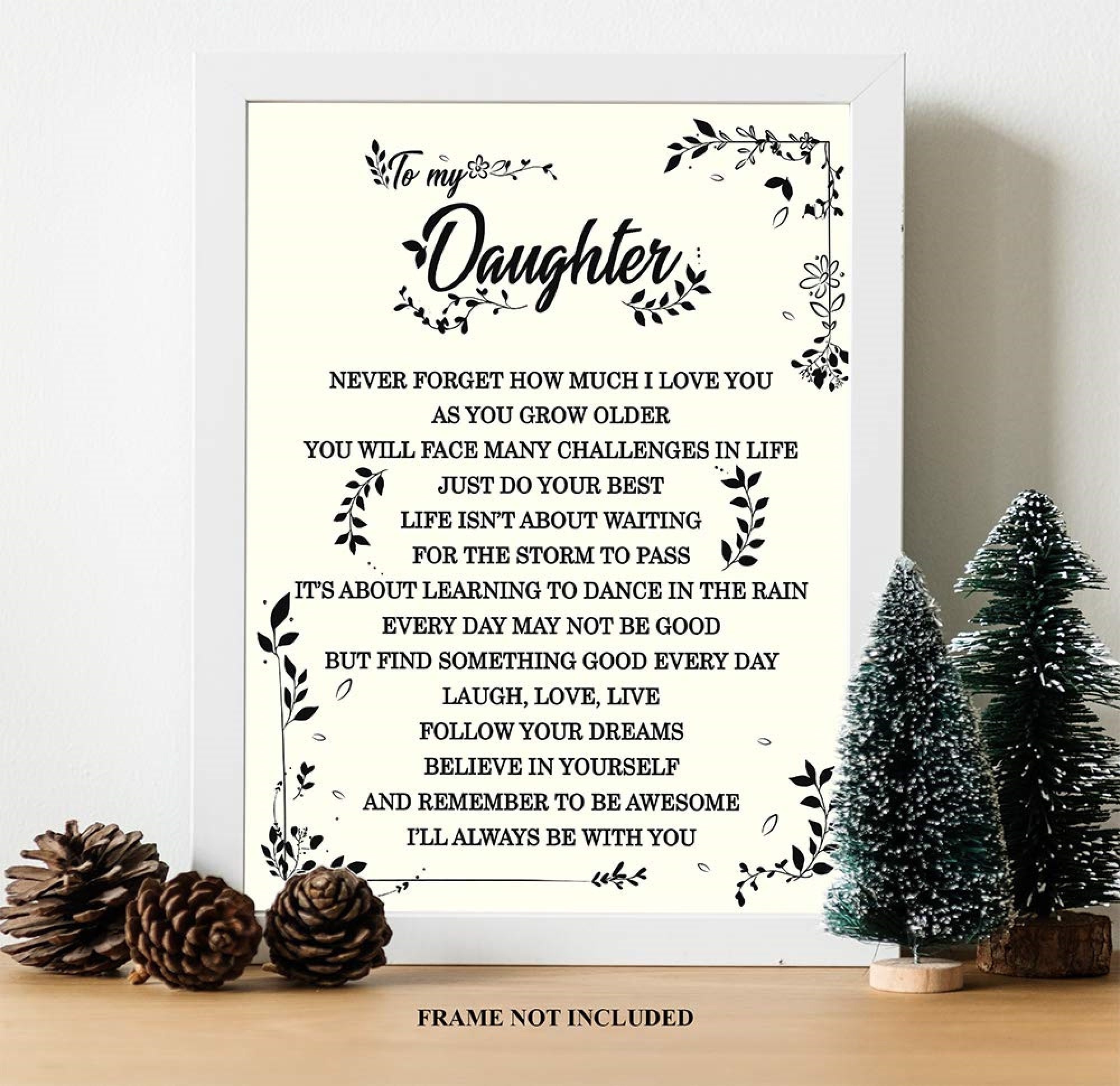 Daughter Quote Sign Daughter Wall Art Daughter Printable Daughter