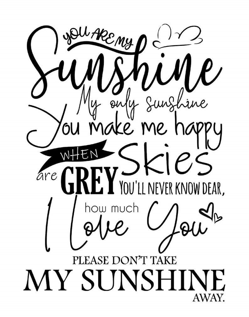 Song Lyrics Print Sheet Music Poster Hymn Wall Art Sheet Etsy