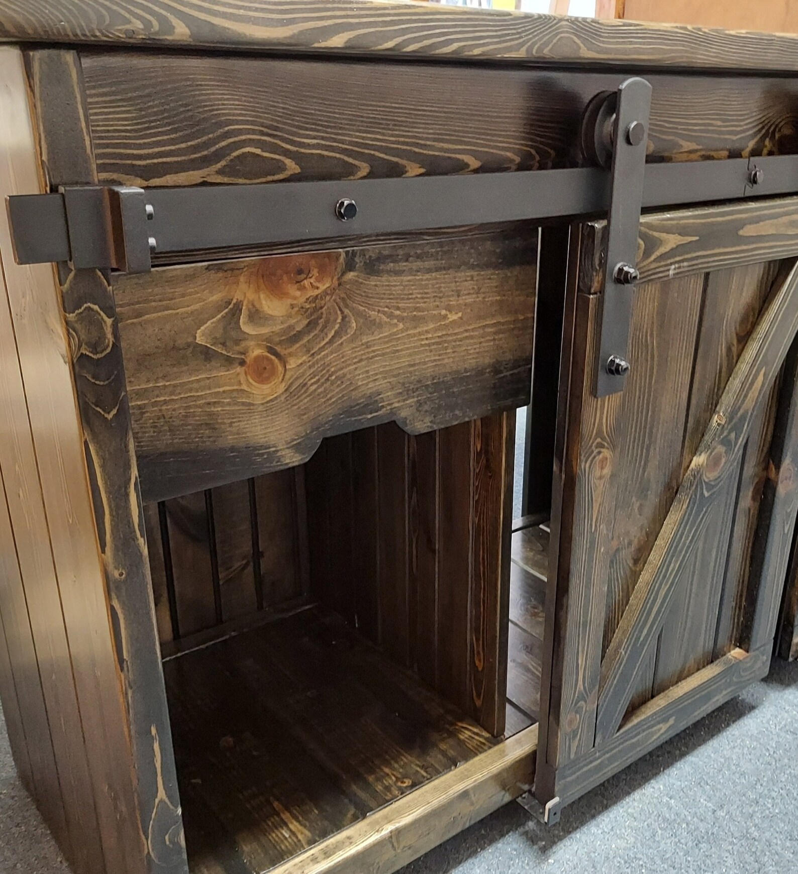Double Barn Door Liquor Etsy