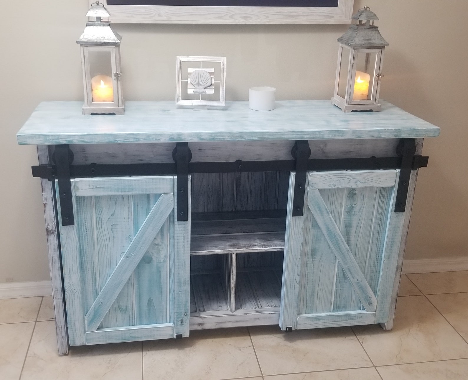 Double Barn Door Liquor Etsy