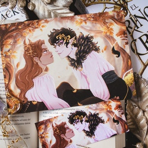 PRINT + BOOKMARK: The Cruel Prince, Jude and Cardan in Faerie