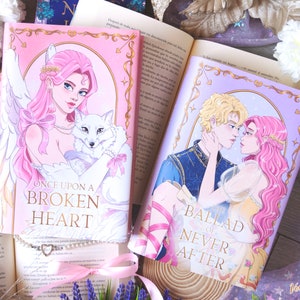 Once Upon a Broken Heart, The Ballad of Never After Dust Jacket, Evangeline Fox, Stephanie Garber OUABH, TBONA