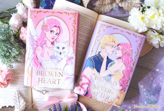 Once Upon a Broken Heart, The Ballad of Never After Dust Jacket, Evangeline Fox, Stephanie Garber OUABH, TBONA