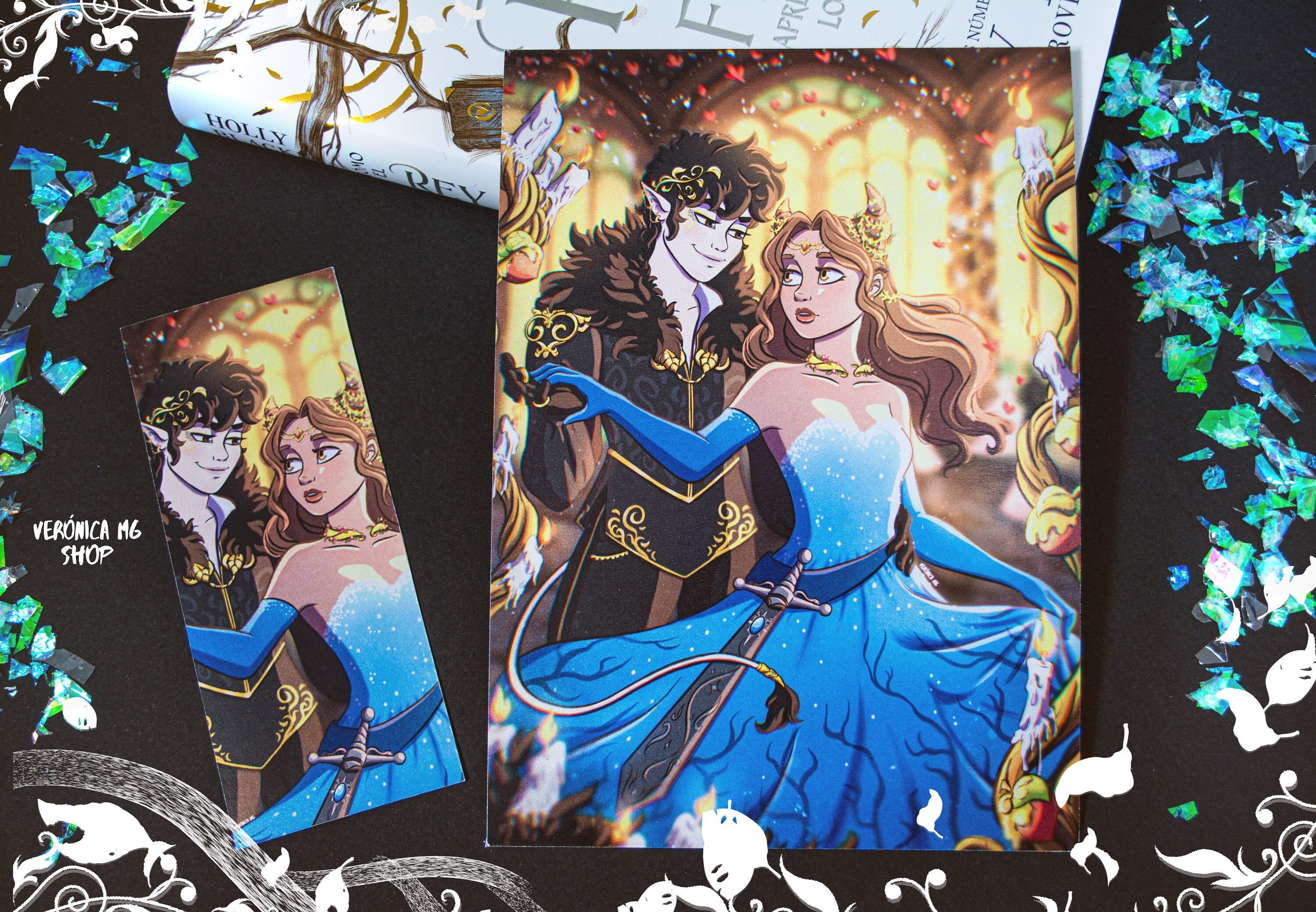 O Príncipe Cruel - Impressão Jude e Cardan + marcador de página - Etsy  Portugal