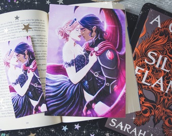 Officially licensed | PRINT + BOOKMARK: ACOSF - Nesta and Cassian