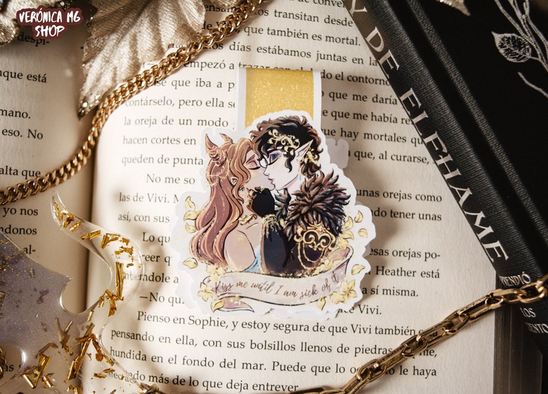 MAGNETIC BOOKMARK: Jude y Cardan, The cruel prince, Folk of the air image 1