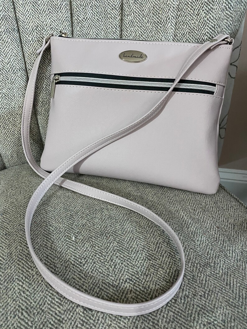 Casey Pouchette Pattern by Maggy55. Faux Leather Crossbody Etsy