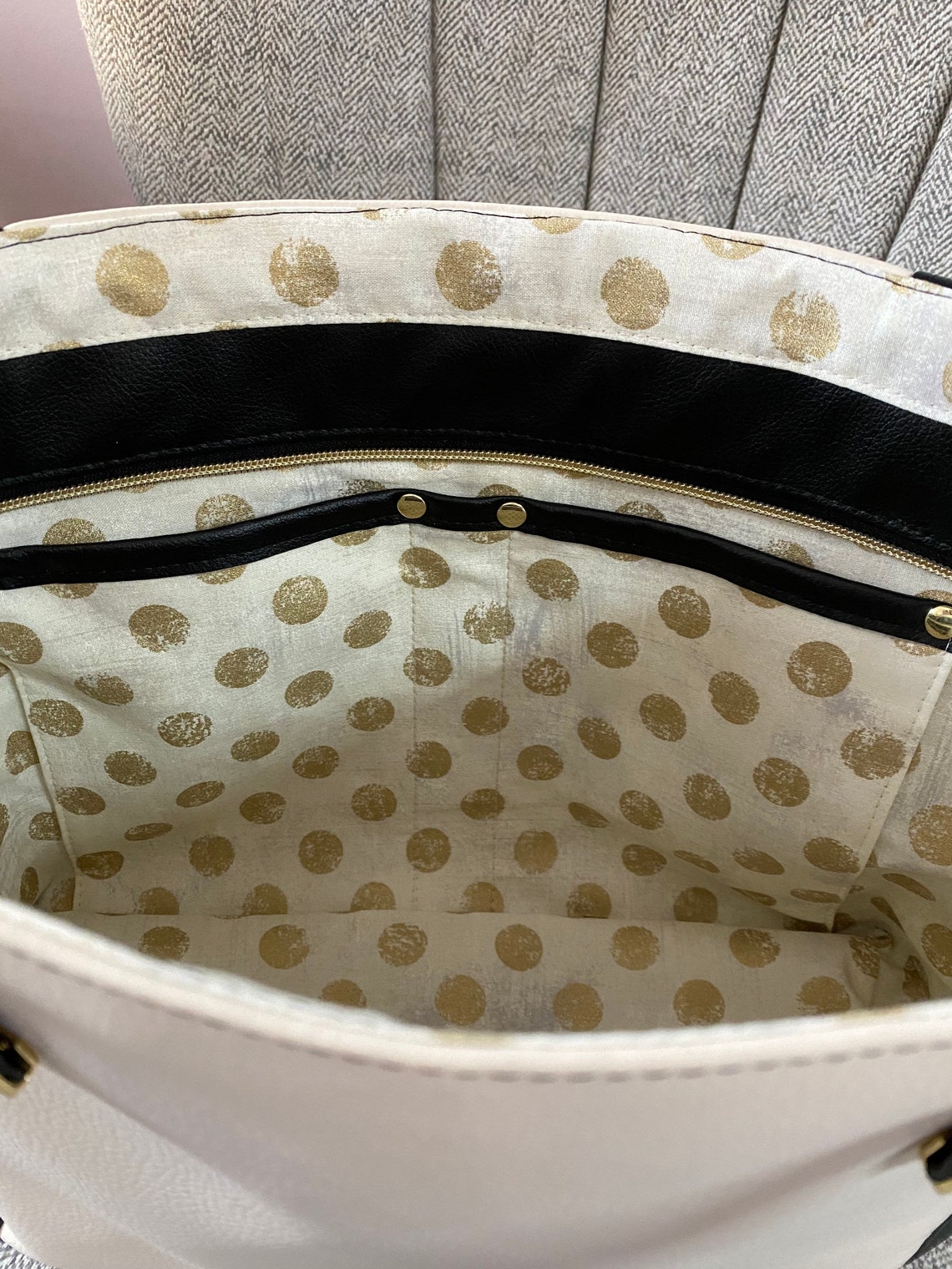 The Everyday Tote pattern by Bagstock Designs. Classic tote Etsy