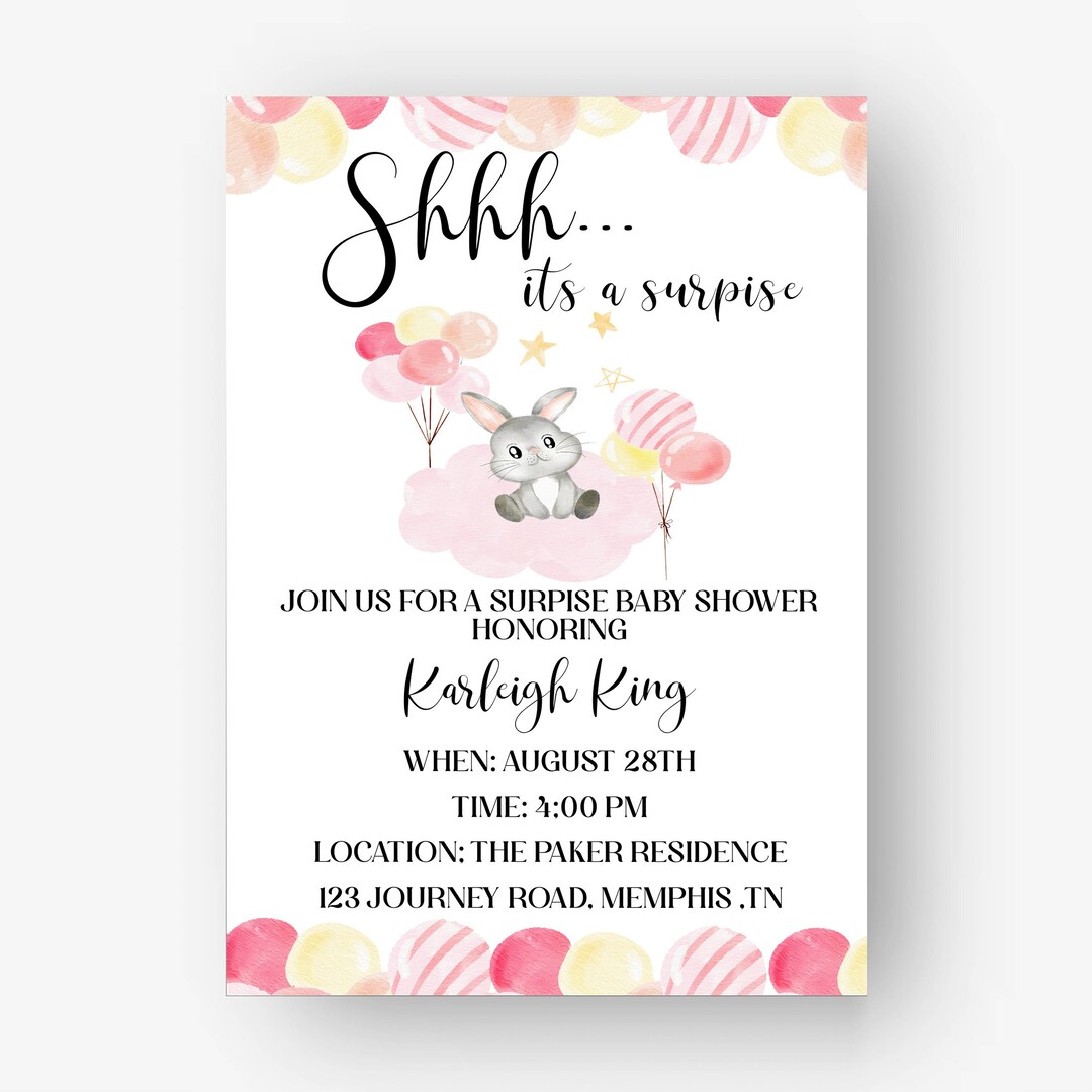 Surprise Baby Thank You Message For Baby Shower Party Shower Party Thank You  Message For A, image size:1080x1080