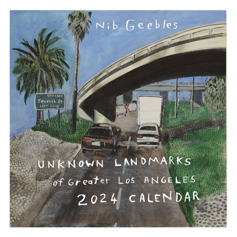 Nib Geebles Unknown Landmarks of Greater Los Angeles 2024 Calendar - Etsy