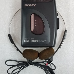 Vintage Sony Walkman WM-FX21 Audio Cassette Player AM/FM Radio - Etsy