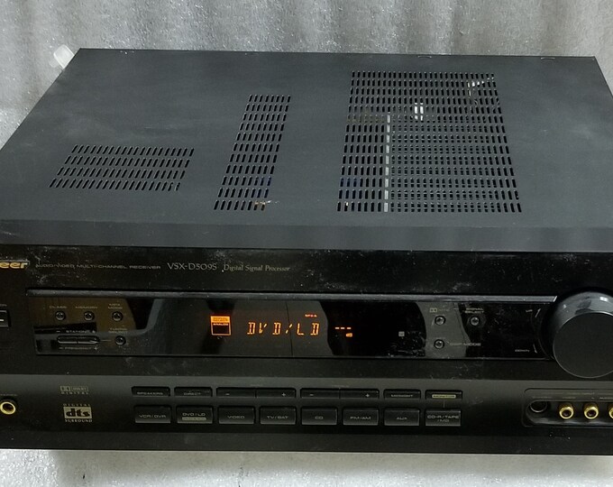 Pioneer VSXD509S A/V Receiver With Dolby Digital and DTS Etsy