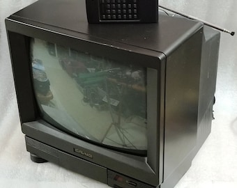 Sony Trinitron KV-13TR27 13 CRT TV Retro Gaming Vintage TESTED + Original  BOX