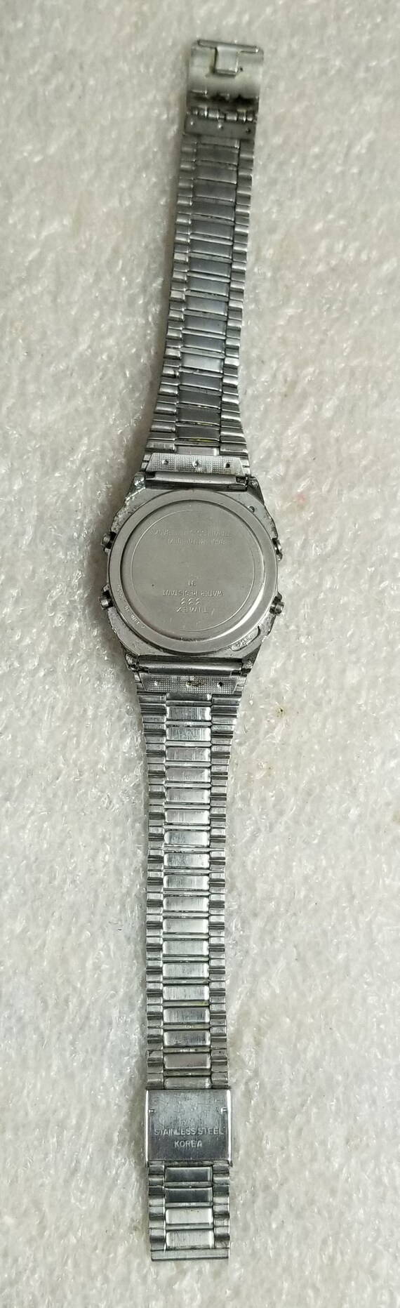 Vintage Timex Quartz Digital Watch, Water Resistant, … Gem
