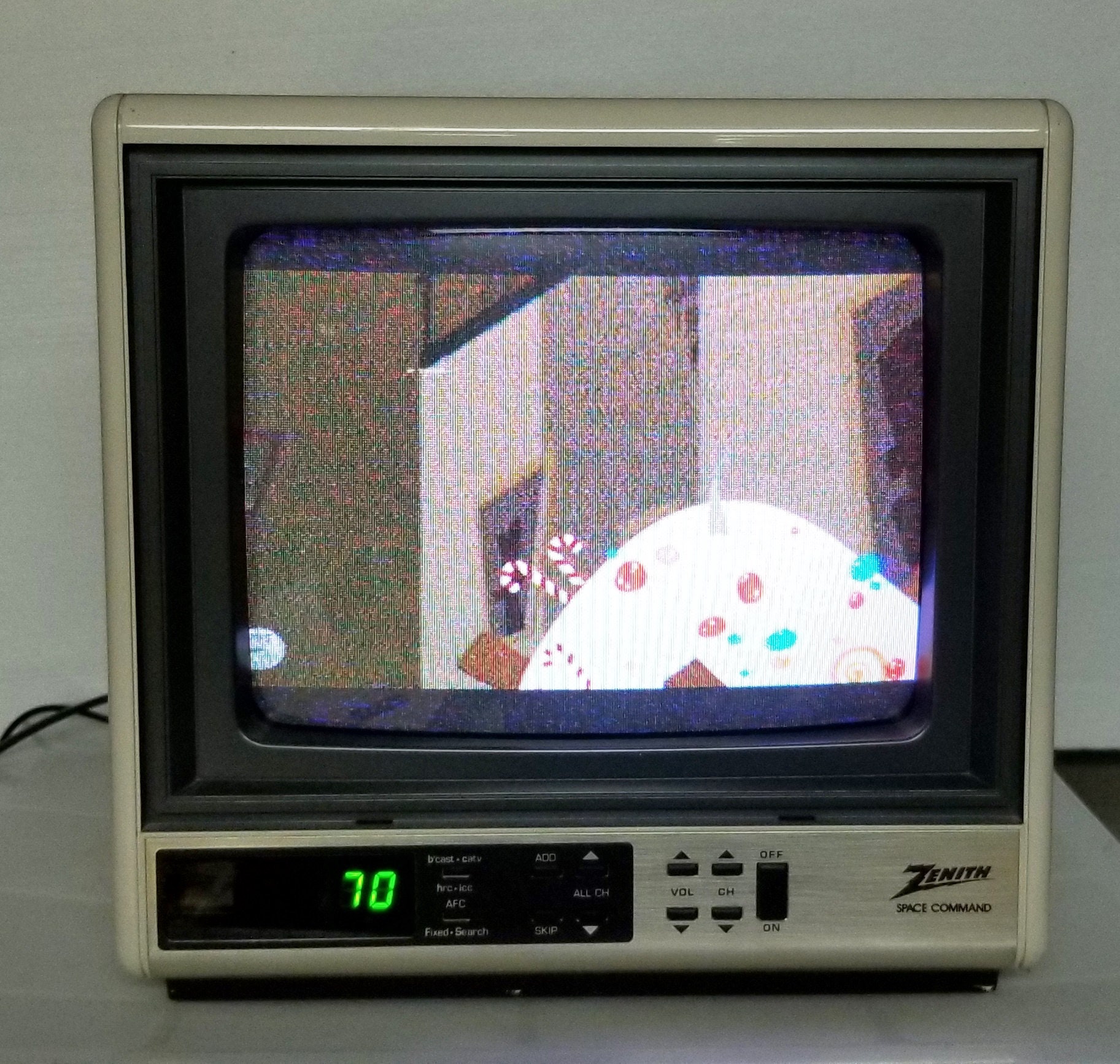 zenith crt tv