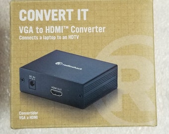 Radioshack 1500550 VGA to HDMI Converter NEW 