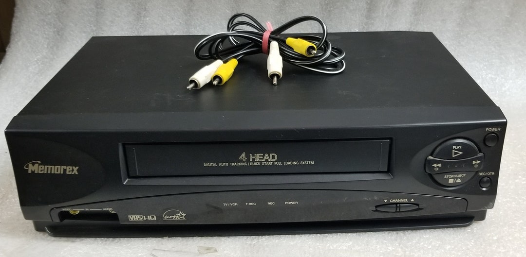 Memorex MVR2031 VHS HQ 4head VCR Video Cassette Recorder W/t Etsy