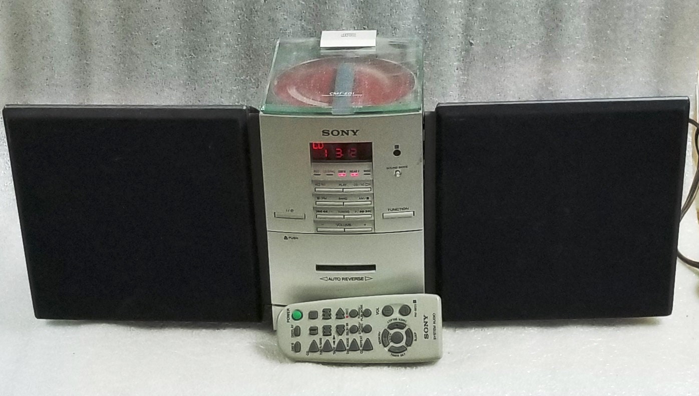 Sony CMT-ED1 Compact Component System - Etsy Hong Kong