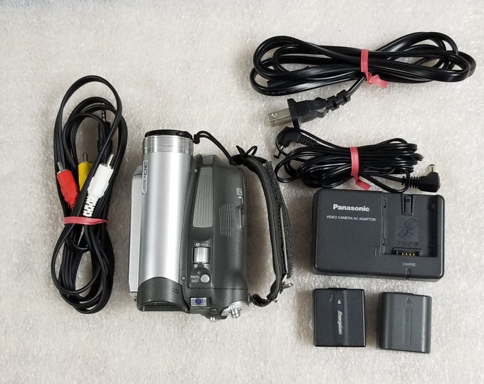 Panasonic PVGS39 Minidv Camcorder With 30x Optical Zoom Etsy