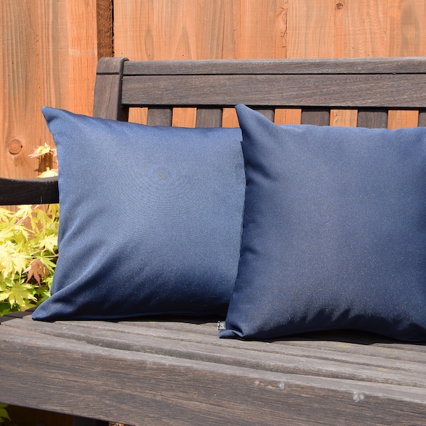 Outdoor Waterproof Cushion Navy