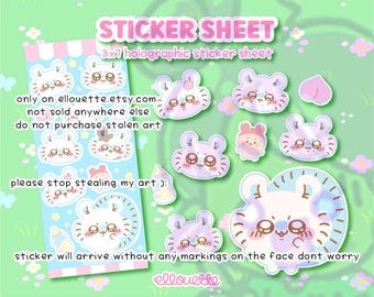 Sticker Sheet - Momonga