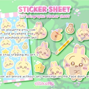 Sticker Sheet - Usagi