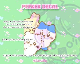 Peeker Decals - Chiikawa Hachiware Usagi Trio