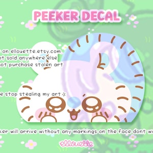 Peeker Decals - Momo