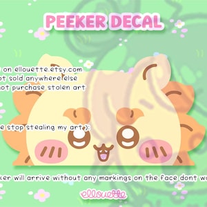 Peeker Decals - Shisa