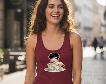 FAFO Tea Expeditiously Tank – Spicy Graphic Racerback