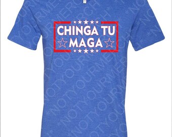 Chinga Tu Maga Mexican Pride Graphic Tee - Mutiges Statement-Shirt für mexikanischen Support und den Golf von Mexiko | Aufsteller mit Einwanderern